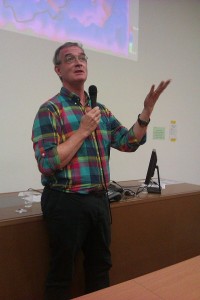 Stephen Friend at a lecture in 2013. Photo: Wikipedia