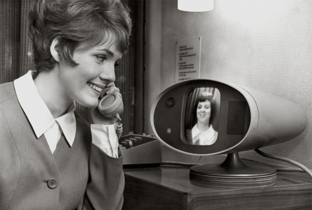 The Bell Picture Phone was on display at the 1964-65 World's Fair. Photo: AT&T Archives and History Center