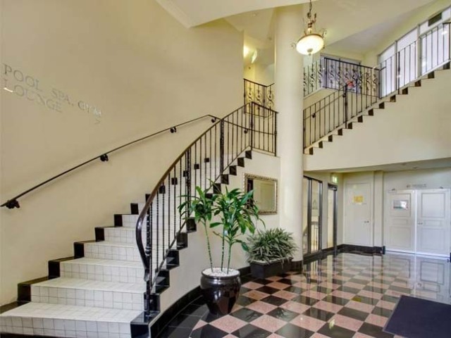 This beautiful foyer leads to an Apple Store. Photo: Gary Allen