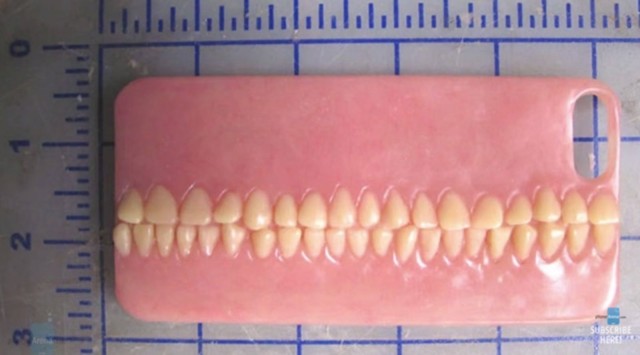 One of the weird iPhone cases featured at phoneArena.com. Photo: phoneArena.com/YouTube