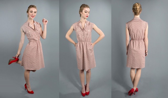 Poo Emoji dress. Photo: Betabrand Poo Emoji dress. Photo: Betabrand