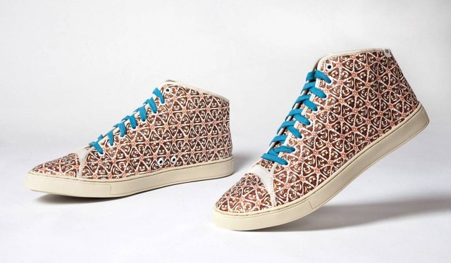 Poo Emoji shoes. Photo: Betabrand Poo Emoji shoes. Photo: Betabrand