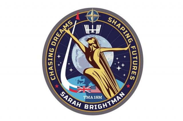 The Sarah Brightman mission patch.