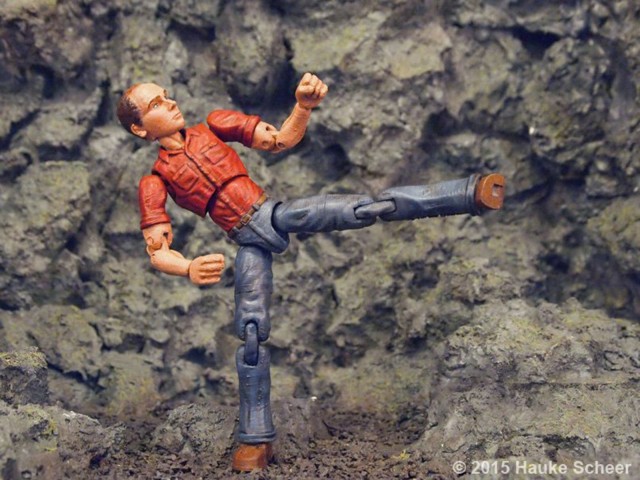 The artist as a fully articulated action figure. Photo: Hauke Scheer