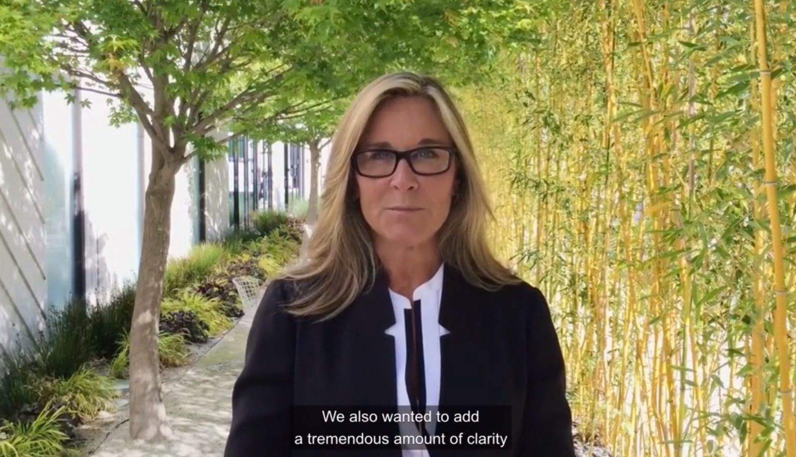 Apple's retail chief sends out a video message to help prep employees for this Friday. Photo: Apple