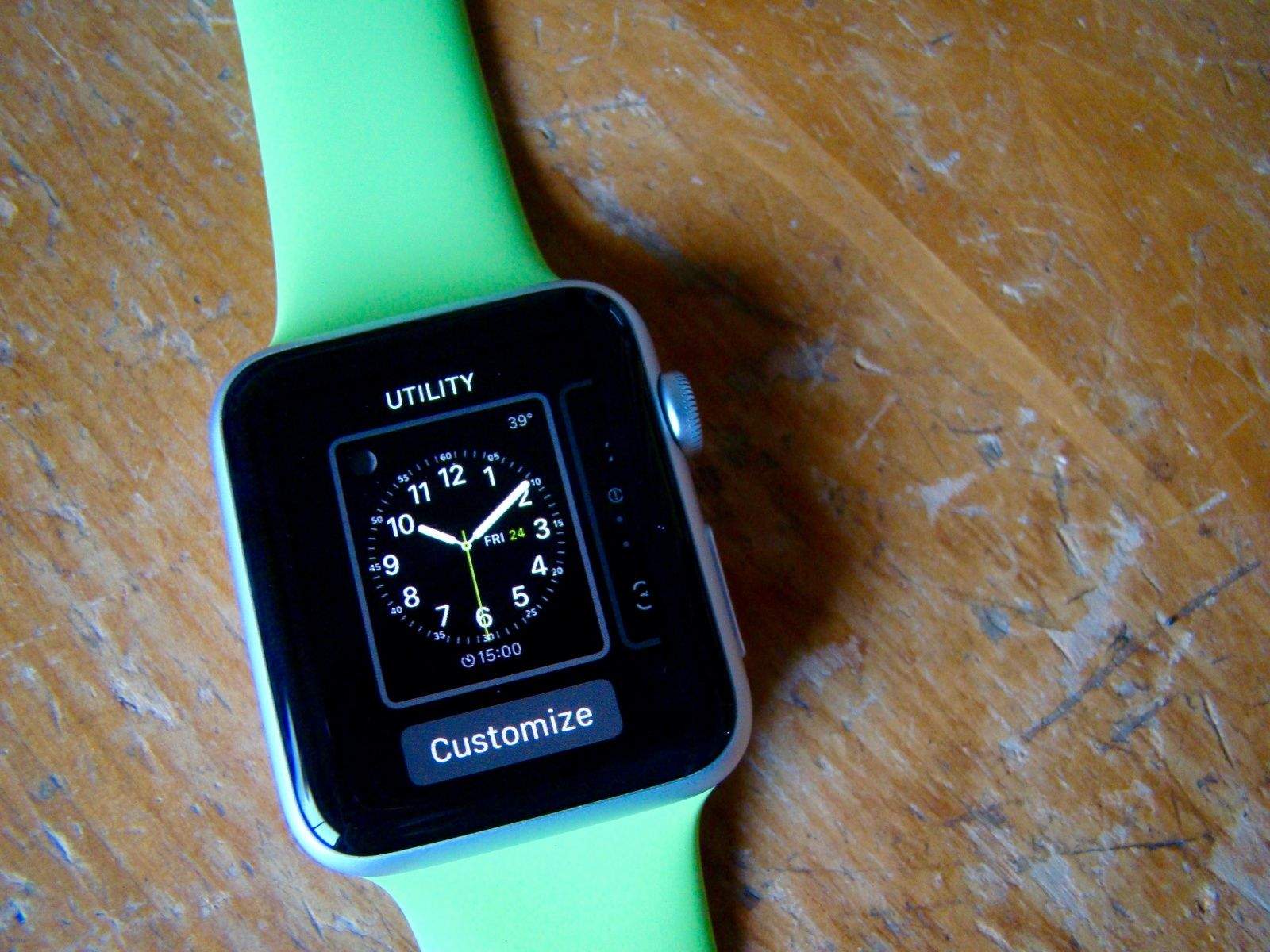 There's a lot of utility in this watch face. Photo: Rob LeFebvre/Cult of Mac