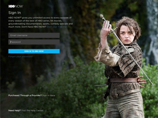 Oh, Arya, how we love you. Photo: HBO