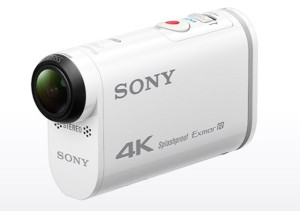 Sony's 4K Action Cam delivers high-quality video and audio. Photo: Sony