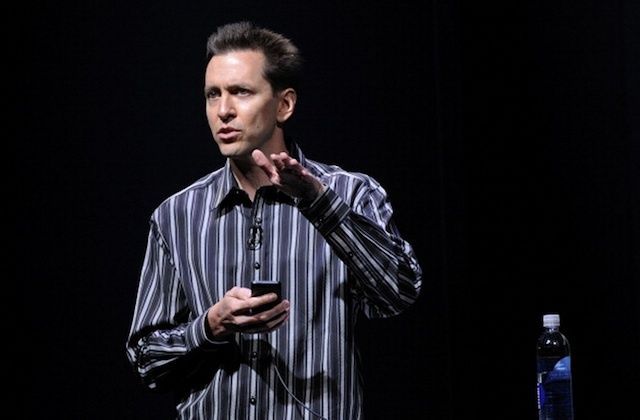 Forstall is finding success on a new type of stage. Photo: Apple