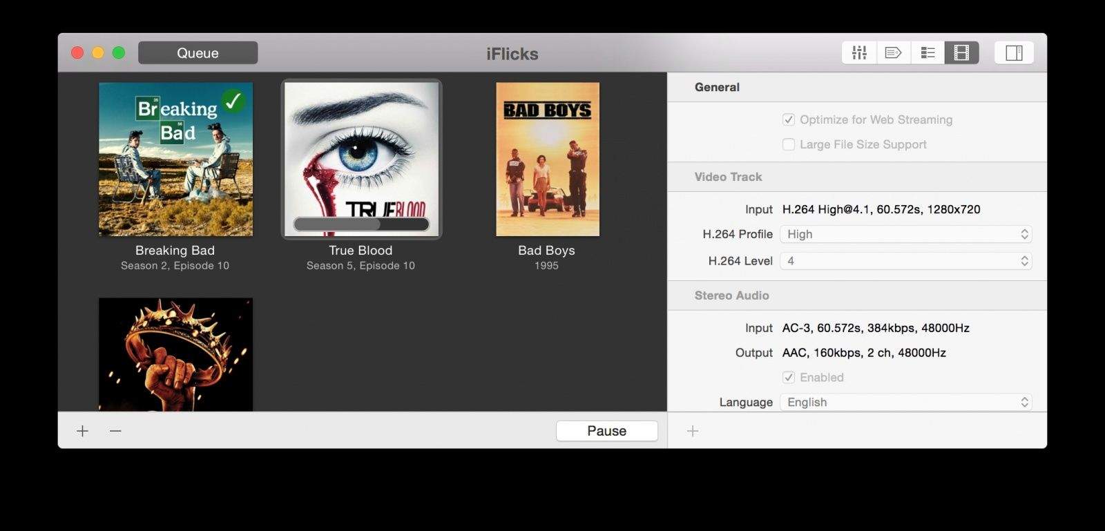 iFlicks makes it easy to import all your videos into iTunes. Photo: iFlicks