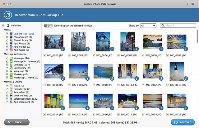 Mac recover from itunes backup files Recover iPhone Data from iTunes Backup Files