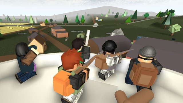 A screenshot from the ROBLOX game Apocalypse Rising. Photo: ROBLOX