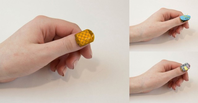 NailO will also come with a detachable membrane with patterns and colors to go with any wardrobe. Photo: MIT Media Lab
