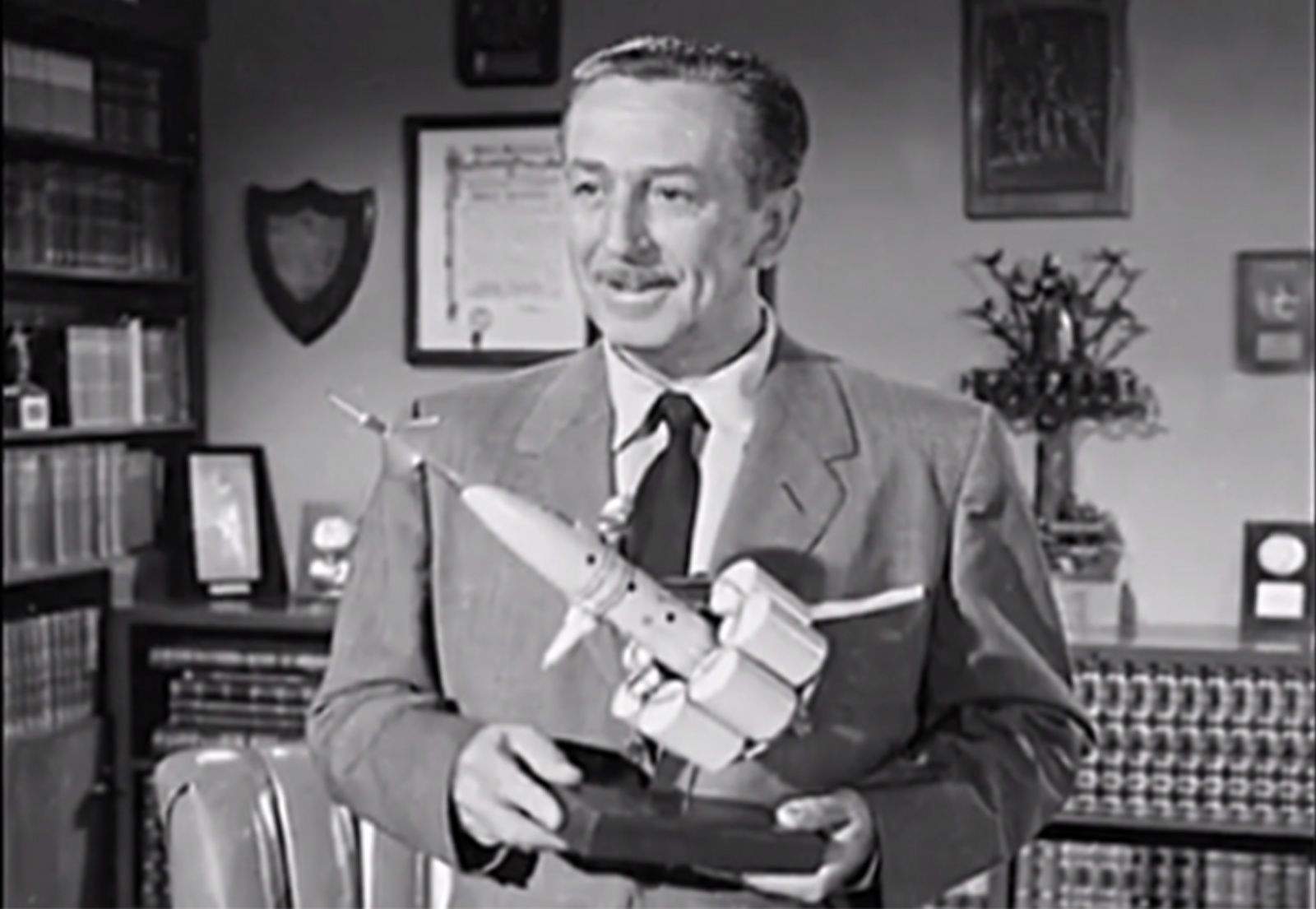 Walt Disney was a champion of science and technology and used his theme parks to promote the future. Photo: Walt Disney Studios/YouTube