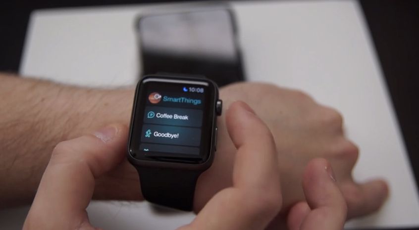 Control your smart home from your Apple Watch, courtesy of... Samsung? Photo: SmartThings