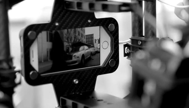 The iPhone was once again the star of this year's Bentley shoot.