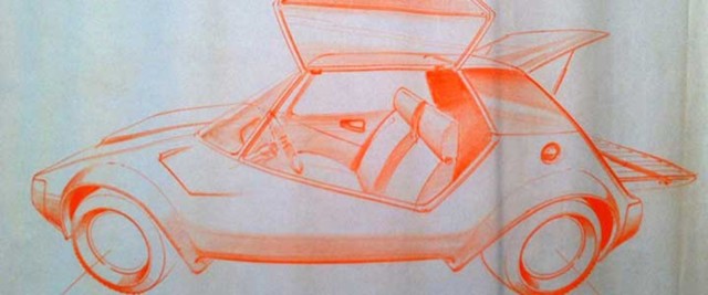 Geroge Krispinsky, AMC concept, early 1970s. Photo: American Dreaming Geroge Krispinsky, AMC concept, early 1970s. Photo: American Dreaming