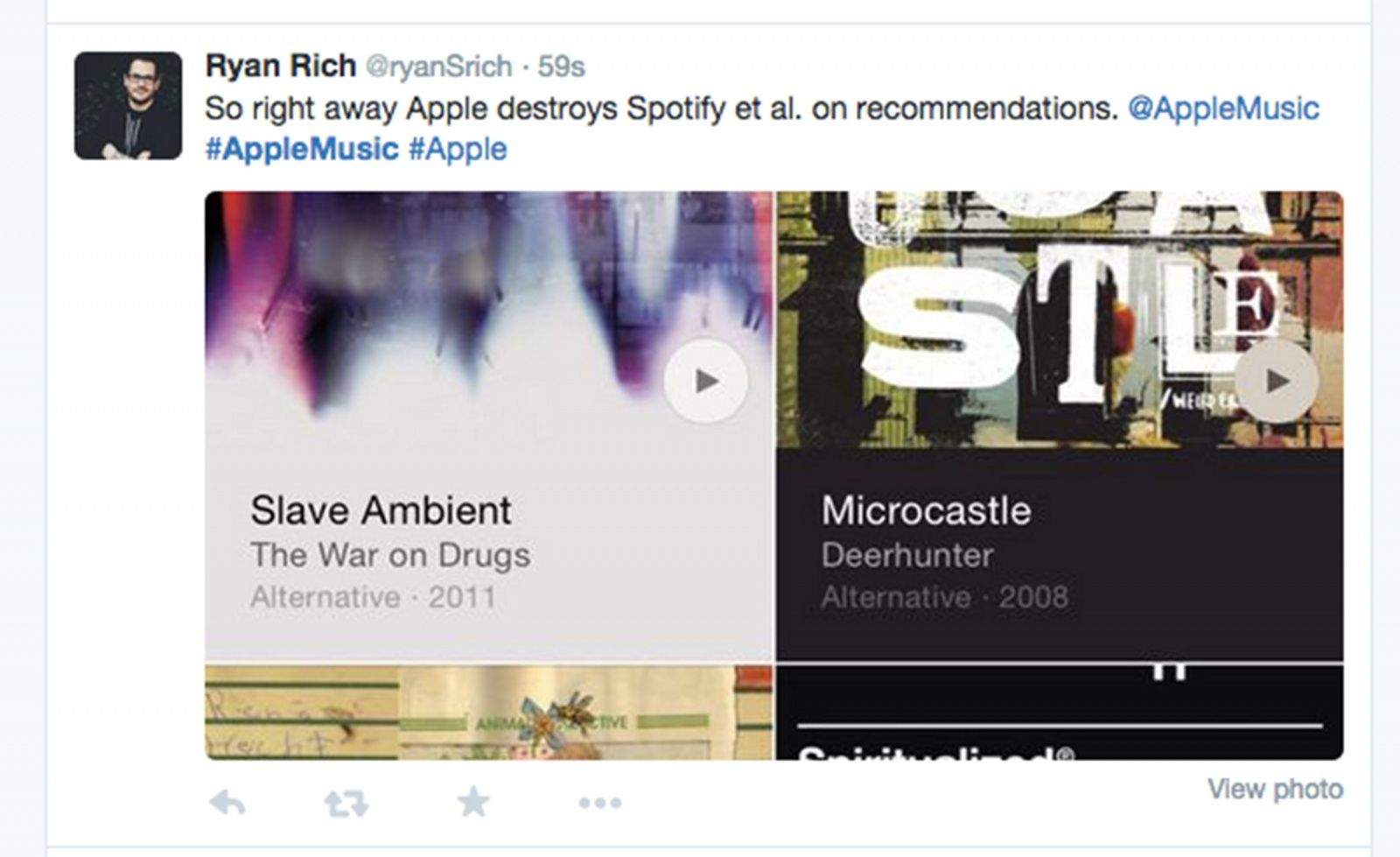 Excitement for Apple Music came with an enthusiastic farewell to Spotify for some on Twitter.