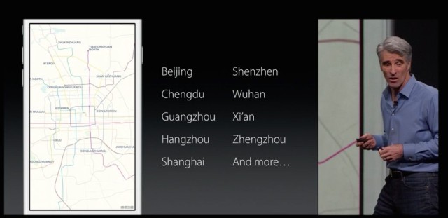 WWDC 2015 - Maps transit cities