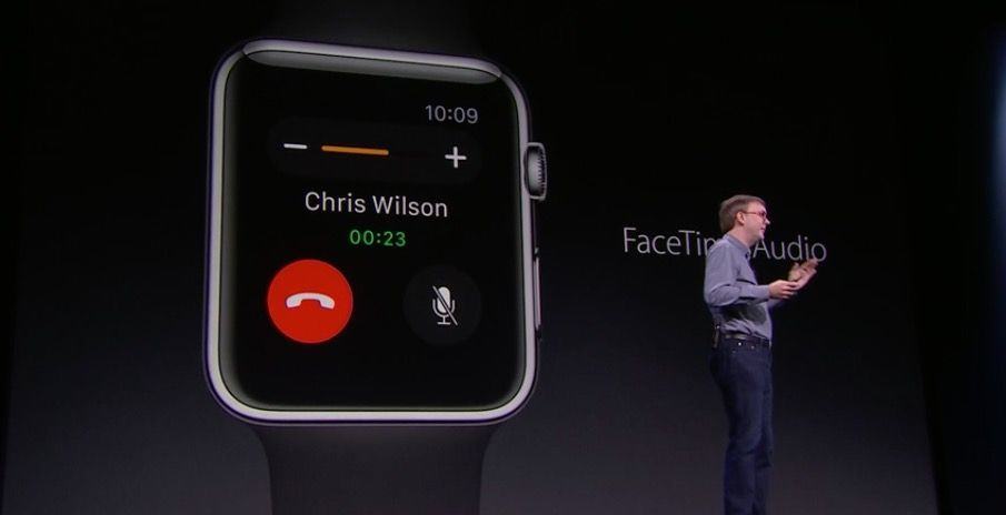 FaceTime audio is coming to Apple Watch.
