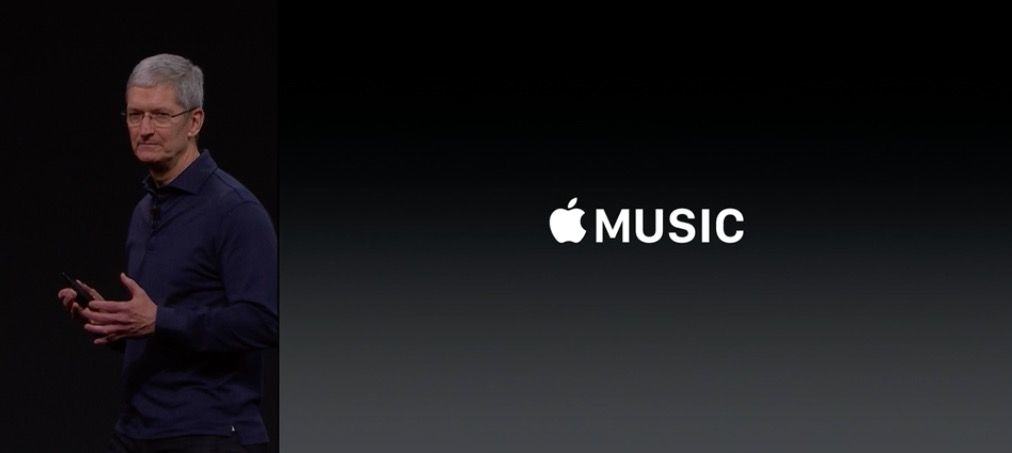 Tim Cook talks Apple Music at WWDC 2015.