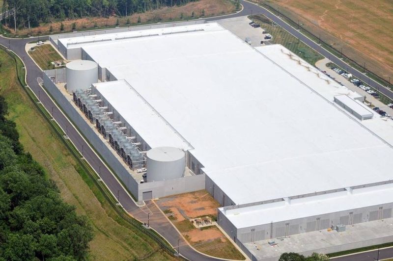 Apple's Maiden North Carolina data center.