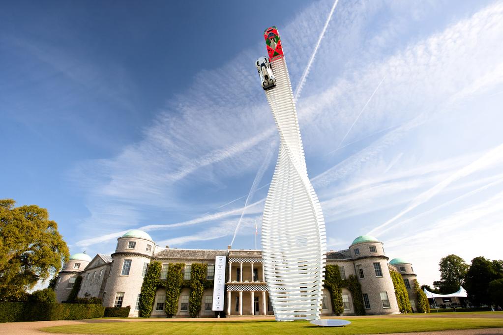 The Goodwood Festival is a celebration of racing and hill climbs.