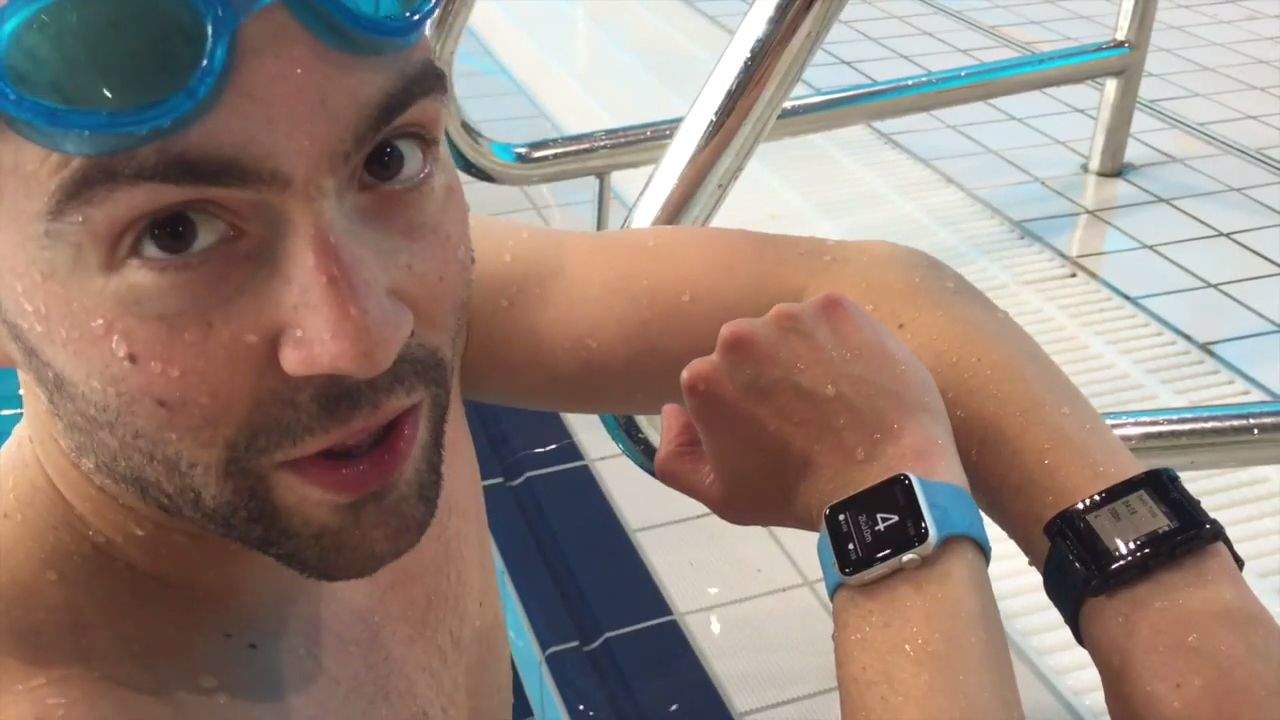 Apple Watch swimming app