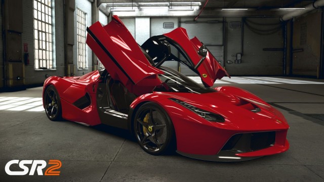 This Ferrari has wings.