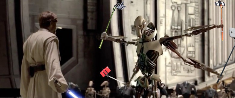 Star Wars, Episode III: Revenge of the Sith selfie stick