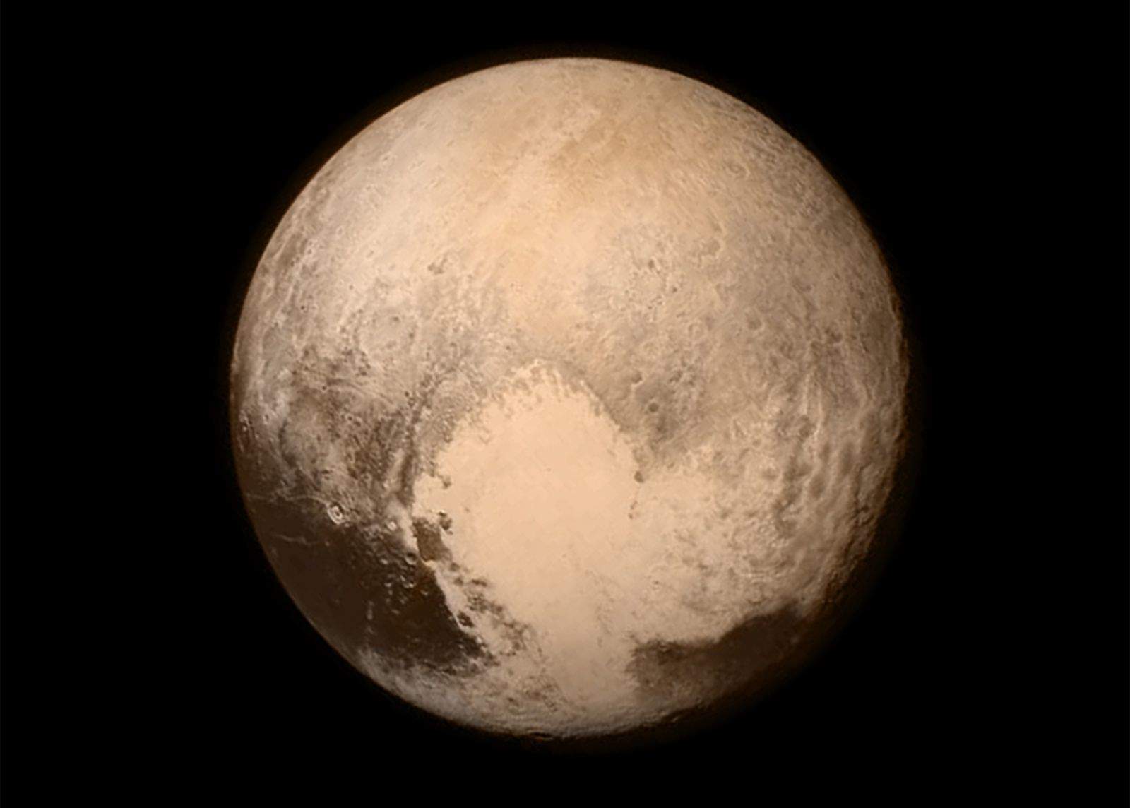 When NASA shared this image of Pluto with its Instagram followers Tuesday, scientists called it a love letter.