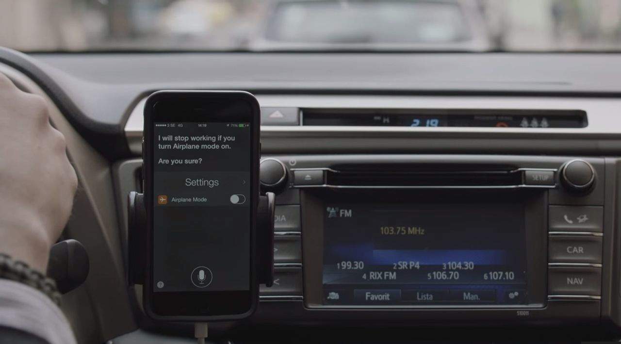 Toyota Siri radio ad