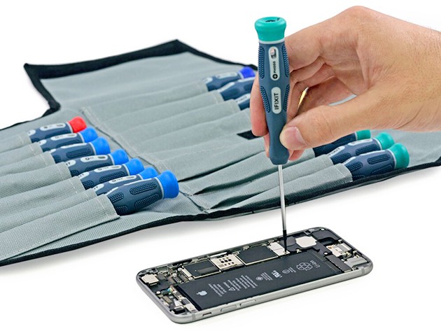 iFixit's screwdriver set and Jimmy bundle includes everything you need to get into your devices.