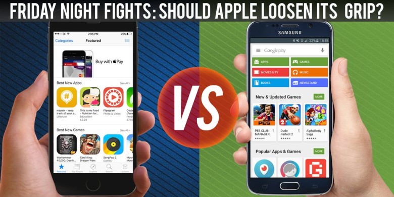 App Store vs. Google Play: Is it time Apple stopped being a control freak?  | Cult of Mac