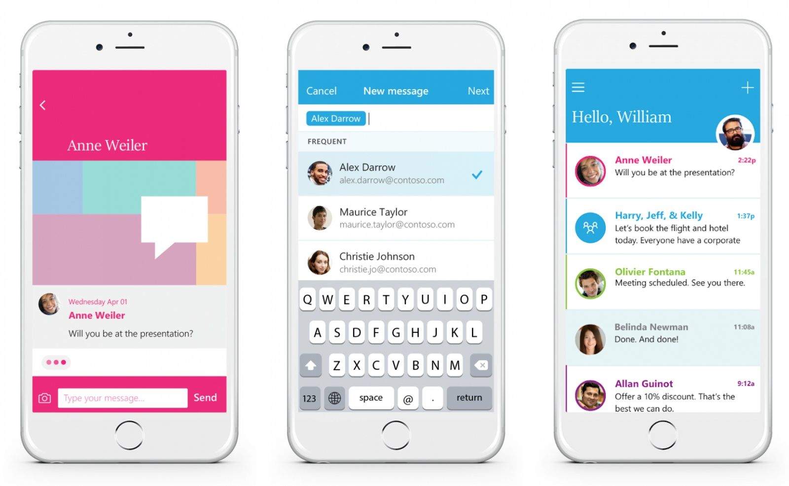Send is one part email, one part instant message.