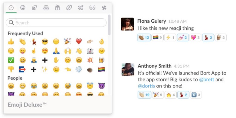 slack-emoji-reactions