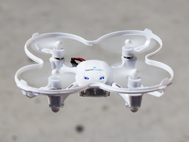 This limited-edition flier that packs an amazing amount of moves in its palm-sized frame.