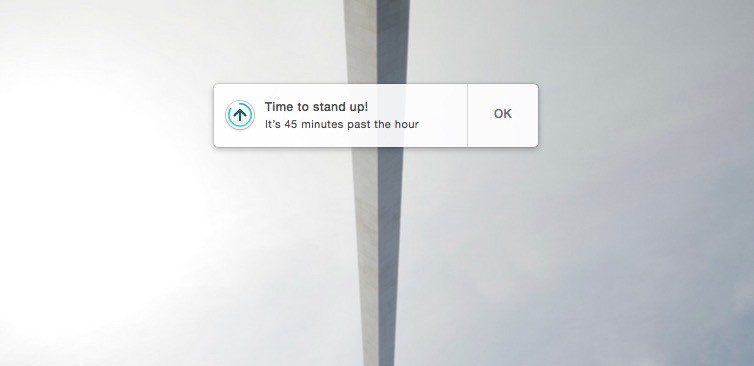 Your Mac can help you get healthier with a free app called Stand.
