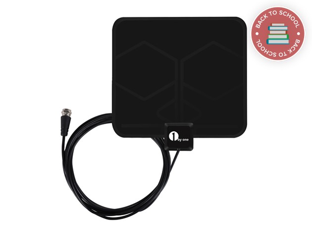 This easy-to-set-up antenna offers HD digital TV  without the need to sign up for a service contract.