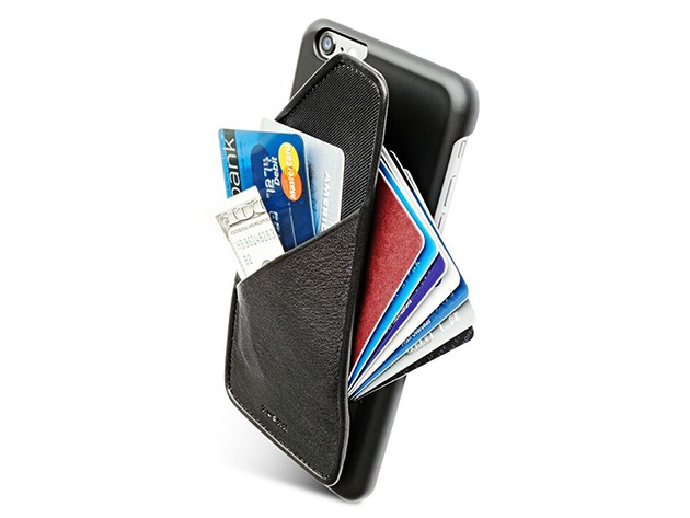The HUSKK keeps your phone and wallet slimly and securely in one place.