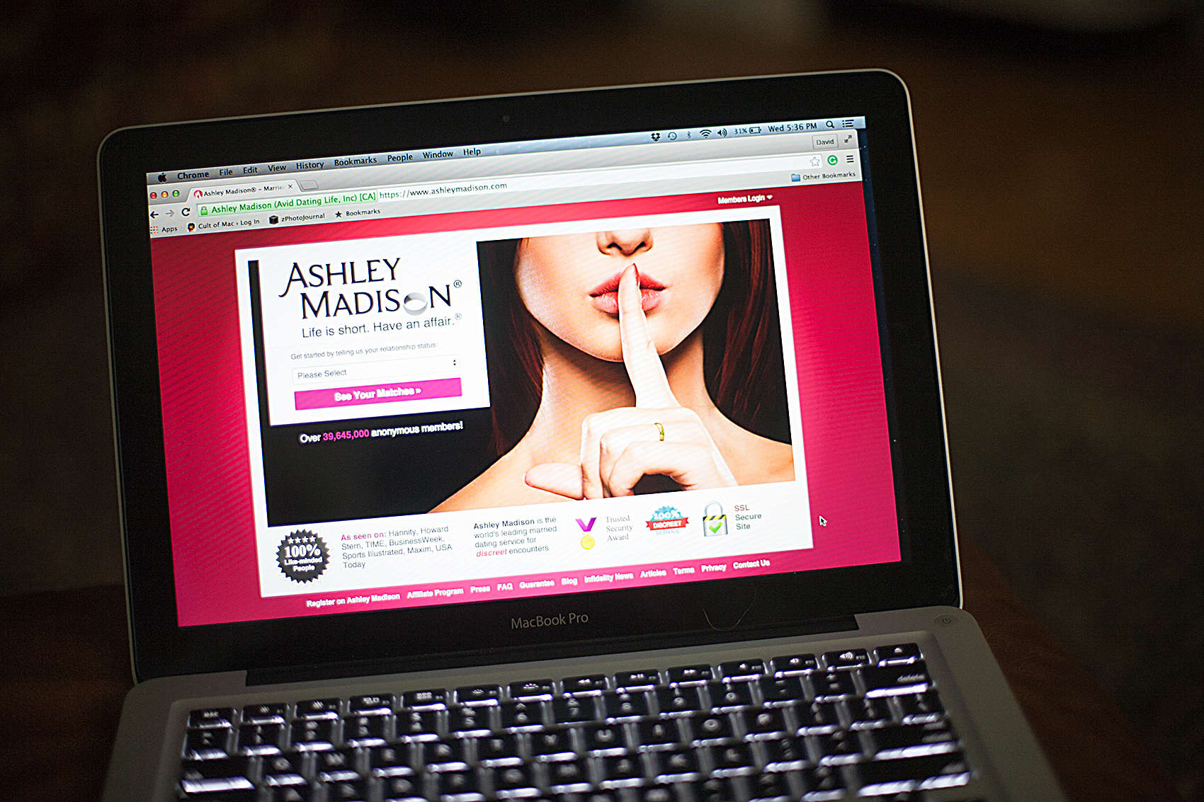 Email addresses from some of the top tech companies are on the list of outed accounts following a hack on the infidelity site, Ashley Madison.