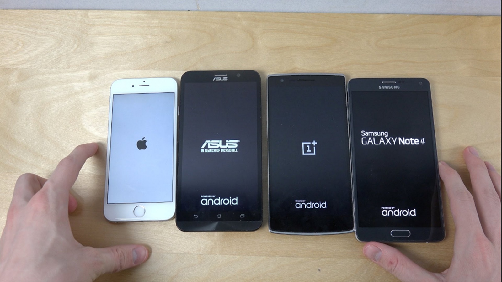 Which of these smartphones charges fastest? Not the iPhone.
