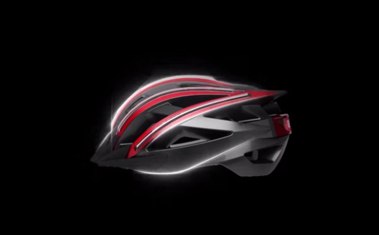 The Bling helmet comes in three colors  and provides safe communication features for your ride.