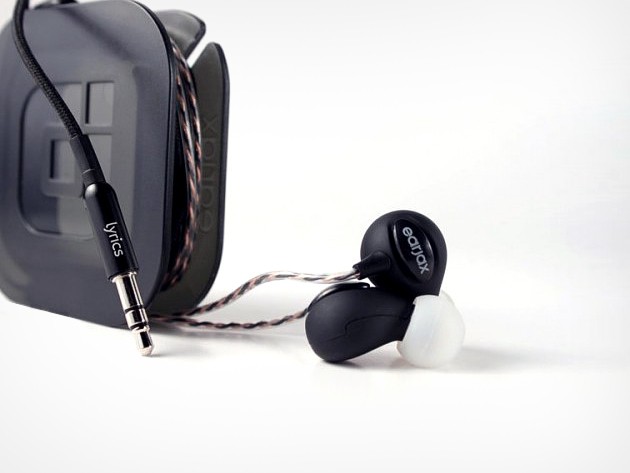 Earjax 'Lyrics' Noise-Isolating Headphones are built for studio-quality sound and durability.
