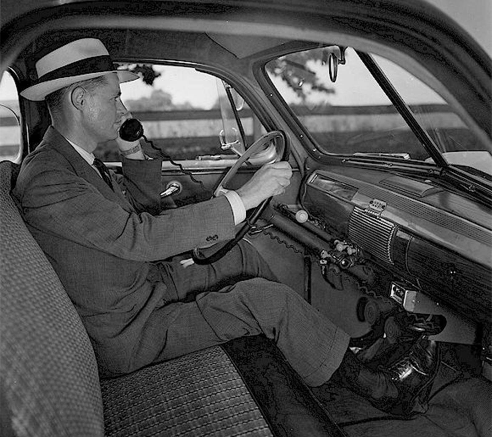 The first mobile phones were car phones. Call quality was superb (if you could get a channel).