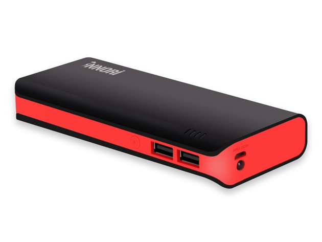 The Innori 15000mAh Battery Pack is the pocket-sized solution for staying charged up on the go.