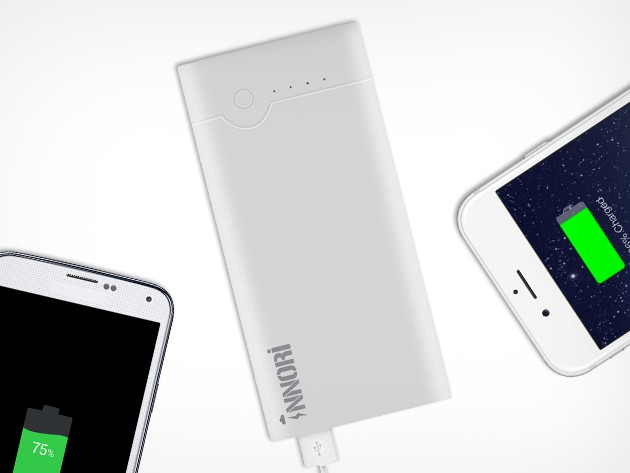 Innori's 22400mAh Portable Battery Pack is pocket sized, but still packs enough juice for 3 devices at once