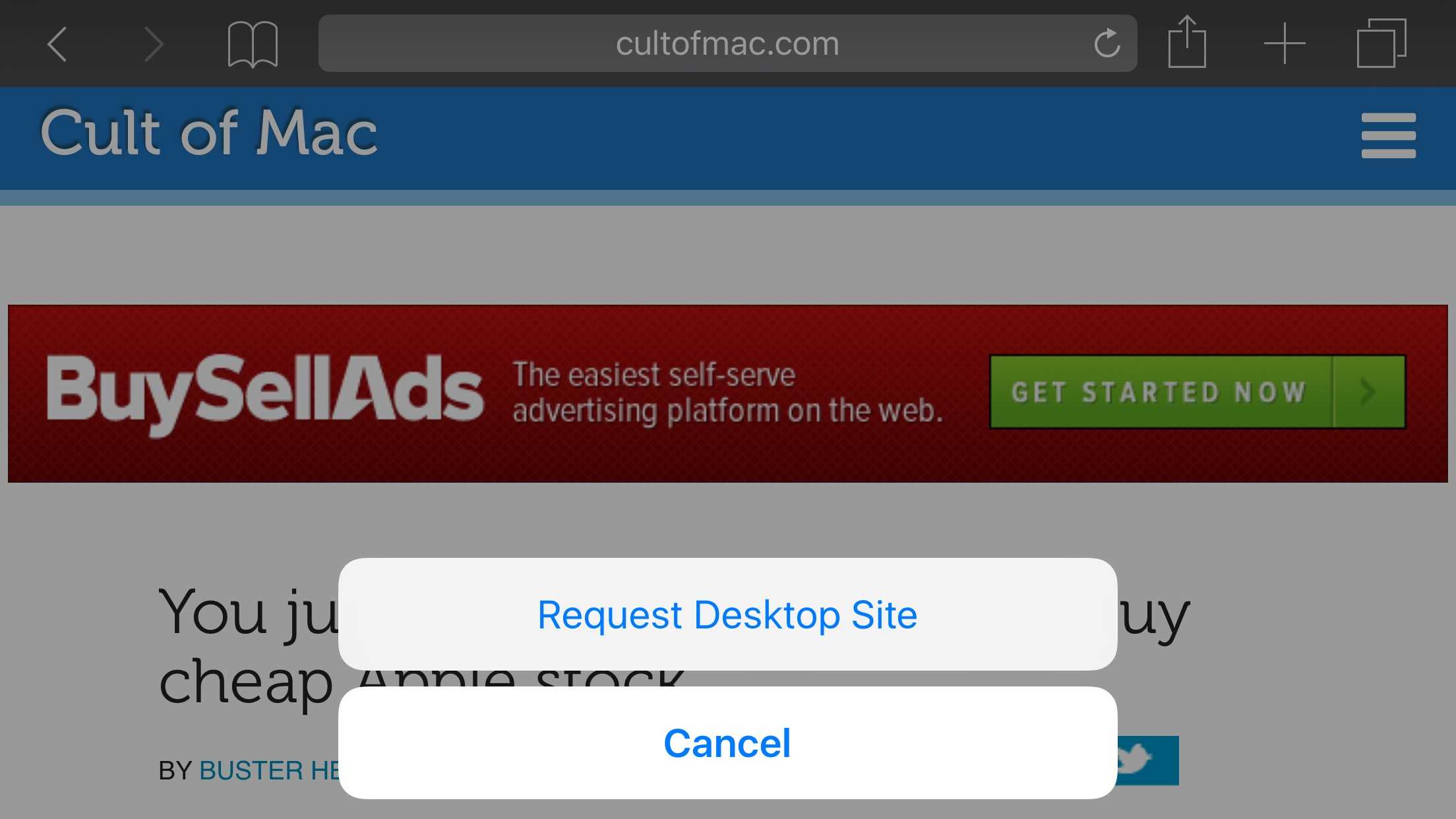 New Safari feature will come in handy.
