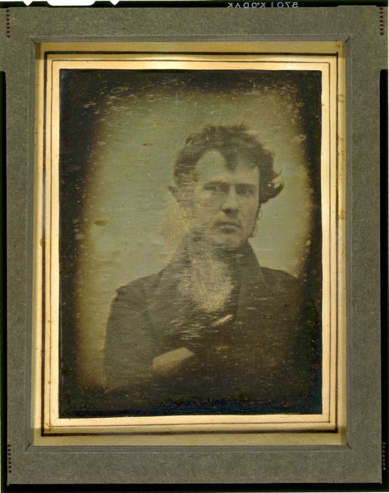 To make this photo in 1839, Robert Cornelius had to sit as still as possible for as many as 15 minutes.