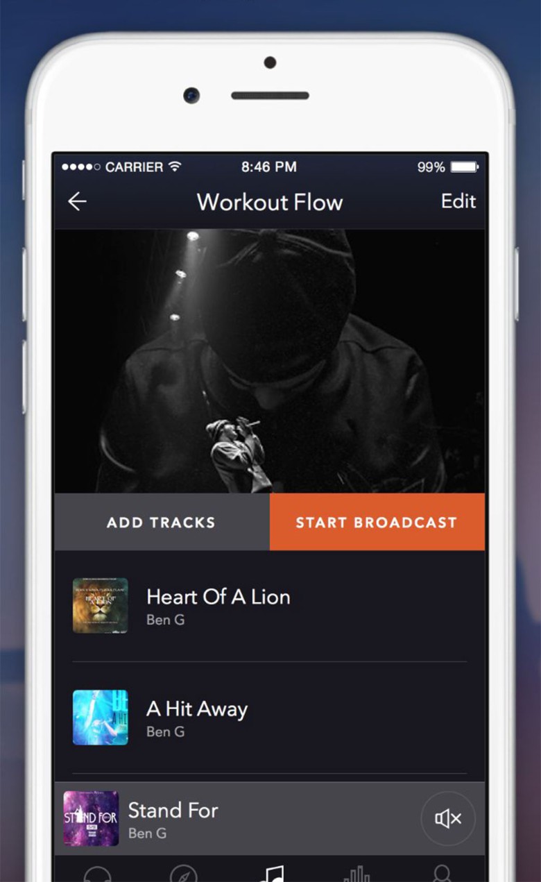 Geekin launching with access to SoundCloud with plans to partner with premium services.